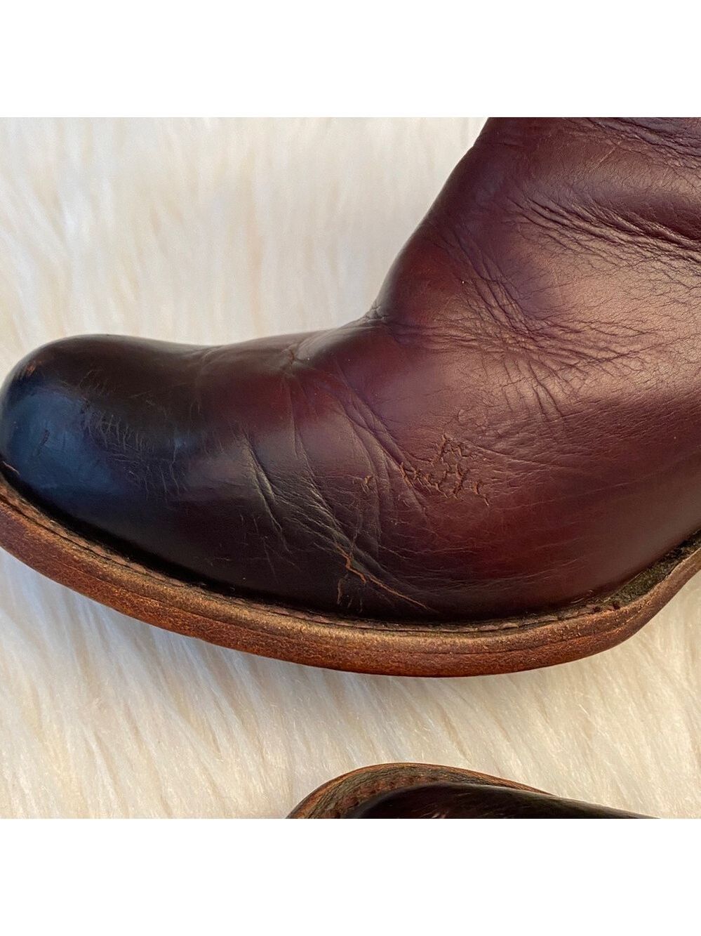 Denver Brown Studded Lady Gabriel Ankle Boots, Size 7.5 - Picture 16 of 17